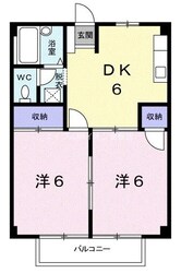 シティハイツ福井の物件間取画像